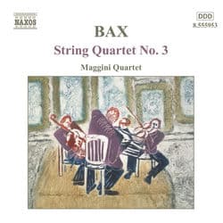 Bax: String Quartet No. 3 / Lyrical Interlude by Garfield Jackson