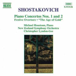 Shostakovich: Piano Concertos Nos. 1 and 2 by Michael Houstoun