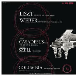 Liszt: Concerto No. 2 - Weber: Concertstück, Op. 87 by George Szell