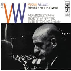 Vaughan Williams: Symphony No. 4 & Fantasia on a Theme by Thomas Tallis by Dimitri Mitropoulos