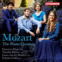 Mozart: The Piano Quartets by Federico Colli