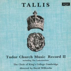 Tallis: Tudor Church Music II (Lamentations of Jeremiah) (Remastered 2015) by Choir of King's College, Cambridge