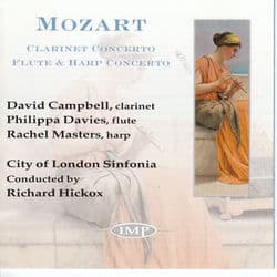 Mozart: Concertos for Clarinet/Flute & Harp by David Campbell