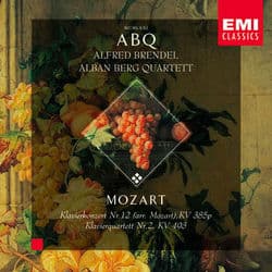 Mozart: Klavierkonzert No. 12 & Klavierquartett No. 2 by Alfred Brendel