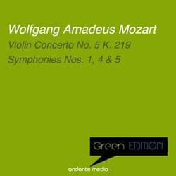 Green Edition - Mozart: Violin Concerto No. 5 K. 219 & Symphonies Nos. 1, 4, 5 by György Pauk