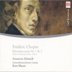 Chopin: Piano Concertos Nos. 1-2 by Kurt Masur