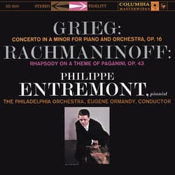 Grieg: Piano Concerto in A Minor, Op. 16 & Rachmaninoff: Rhapsody on a Theme of Paganini for Piano and Orchestra, Op. 43 by Philippe Entremont