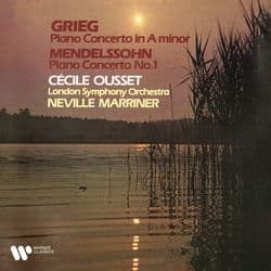 Grieg: Piano Concerto, Op. 16 - Mendelssohn: Piano Concerto No. 1, Op. 25 by Cécile Ousset