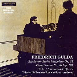 Beethoven & Weber: Works by Friedrich Gulda