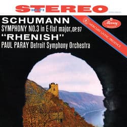 Schumann: Symphony No. 3 'Rhenish' (Paul Paray: The Mercury Masters I, Volume 23) by Detroit Symphony Orchestra