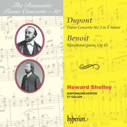 Dupont & Benoit: Piano Concertos (Hyperion Romantic Piano Concerto 80) by Sinfonieorchester St. Gallen