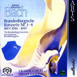 Johann Sebastian Bach: The Brandenburg Concertos No. 1-4, BWV 1046-1049 by Duilio Galfetti
