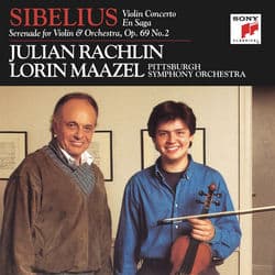 Sibelius: Violin Concerto & Serenade No. 2 & En Saga by Lorin Maazel