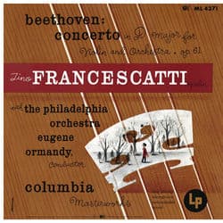 Beethoven: Violin Concerto in D Major, Op. 61 - Chausson: Poème, Op. 25 (Remastered) by Eugene Ormandy