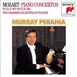 Mozart: Piano Concertos Nos. 21 & 27 by Murray Perahia