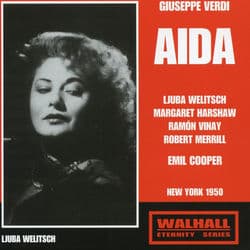 Giuseppe Verdi: Aida (Live) by Ljuba Welitsch
