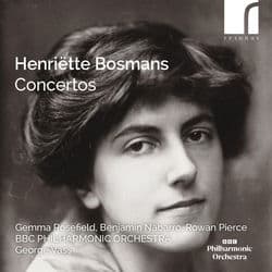 Henriëtte Bosmans: Concertos by Gemma Rosefield