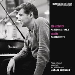 Tchaikovsky: Piano Concerto No. 1 in B-Flat Minor, Op. 23 - Dvorák: Piano Concerto in G Minor, Op. 33 by Leonard Bernstein