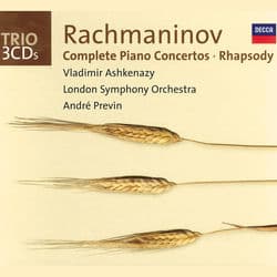 Rachmaninov: Complete Piano Concertos/Rhapsody on a Theme of Paganini by Vladimir Ashkenazy