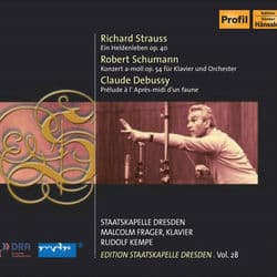 Strauss, R.: Heldenleben (Ein) / Schumann, R.: Piano Concerto / Debussy, C.: Prelude (Staatskapelle Dresden Edition, Vol. 28) by Rudolf Kempe