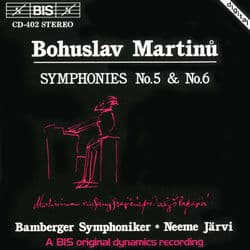 Martinů, B.: Symphonies Nos. 5 & 6 by Bamberger Symphoniker