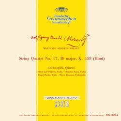Mozart: String Quartet No. 17 K.458; Piano Quintet K.452; Violin Sonata K.526 by Helmut Roloff