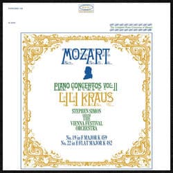 Mozart: Piano Concertos Nos. 19 & 22 by Lili Kraus