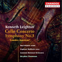 Leighton: Cello Concerto & Symphony No. 3 by Bryden Thomson