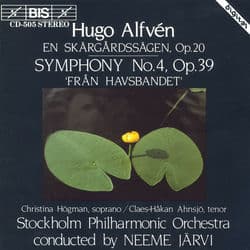 Alfven: Symphony No. 4, Op. 39 by Stockholm Philharmonic Orchestra