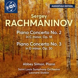 Rachmaninoff: Piano Concerto No. 2 in C minor, Op. 18 & Piano Concerto No. 3 in D minor, Op. 30 (2023 Remastered Version) by Abbey Simon