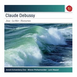 Claude Debussy: La Mer, Jeux, Nocturnes by Lorin Maazel