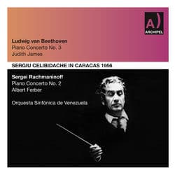 Beethoven: Piano Concerto No. 3 in C Minor, Op. 37 - Rachmaninoff: Piano Concerto No. 2 in C Minor, Op. 18 (Remastered 2013) (Live) by Sergiu Celibidache