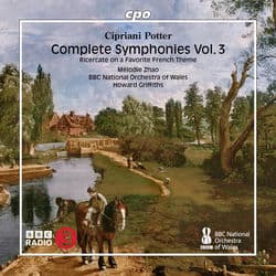 Potter: Complete Symphonies, Vol. 3 by Mélodie Zhao
