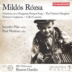 Rózsa: Orchestral Works, Vol. 2 by Rumon Gamba