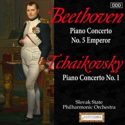 Beethoven: Piano Concerto No. 5, "Emperor" - Tchaikovsky: Piano Concerto No. 1 by Slovak State Philharmonic Orchestra