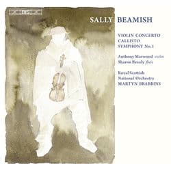 Beamish: Violin Concerto / Callisto / Symphony No. 1 by Martyn Brabbins