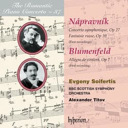 Nápravník & Blumenfeld: Works for Piano & Orchestra (Hyperion Romantic Piano Concerto 37) by Evgeny Soifertis