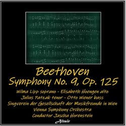 Beethoven: Symphony NO. 9, OP. 125 by Vienna Symphony Orchestra