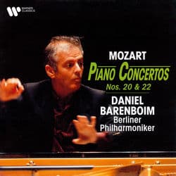 Mozart: Piano Concertos Nos. 20 & 22 by Daniel Barenboim