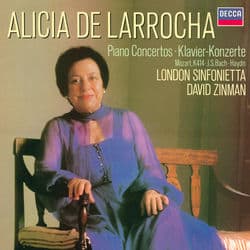 Piano Concertos by Mozart, Bach & Haydn by Alicia de Larrocha