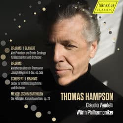 Brahms, Schubert & Others: Orchestral Songs by Thomas Hampson