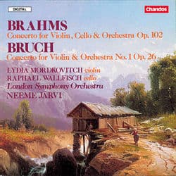 Brahms: Double Concerto for Violin and Cello - Bruch: Violin Concerto No. 1 by Neeme Järvi