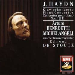 Haydn - Piano Concertos Nos 4 and 11 by Arturo Benedetti Michelangeli