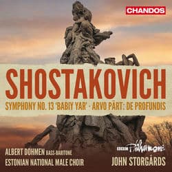 Shostakovich: Symphony No. 13 - Part: De profundis by Estonian National Male Choir