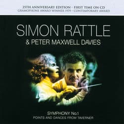 Maxwell Davies: Symphony No.1; Points and Dances from "Taverner" by Philharmonia Orchestra
