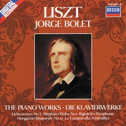 Liszt: Piano Works Vol. 1 - La Campanella; Mephisto Waltz No. 1 etc by Jorge Bolet