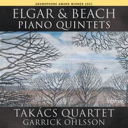 Elgar & Beach: Piano Quintets by Takács Quartet
