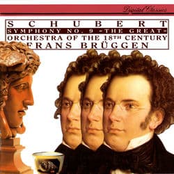 Schubert: Symphony No. 9 by Frans Brüggen