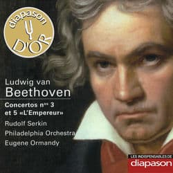 Beethoven: Concertos Nos. 3 & 5 "L'Empereur" (Les indispensables de Diapason) by Rudolf Serkin