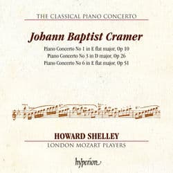 Cramer: Piano Concertos Nos. 1, 3 & 6 (Hyperion Classical Piano Concerto 7) by Howard Shelley